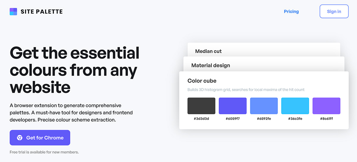 Site Palette